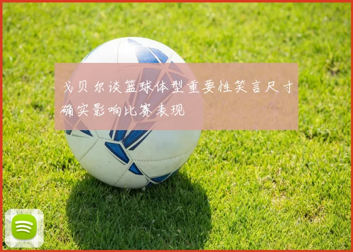 戈贝尔谈篮球体型重要性笑言尺寸确实影响比赛表现